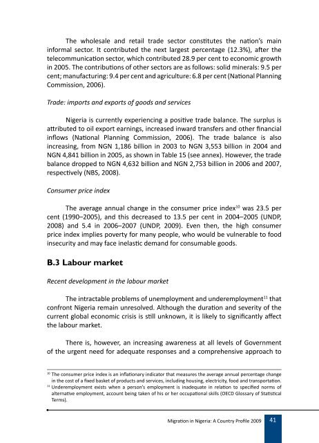 Migration Profile on Nigeria - IOM Publications - International ...