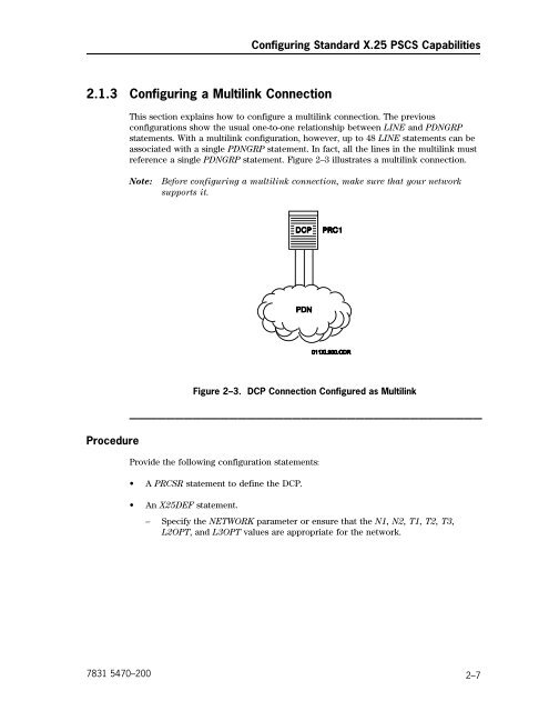 DCP Series X.25 Packet Switched Communications Software (PSCS ...