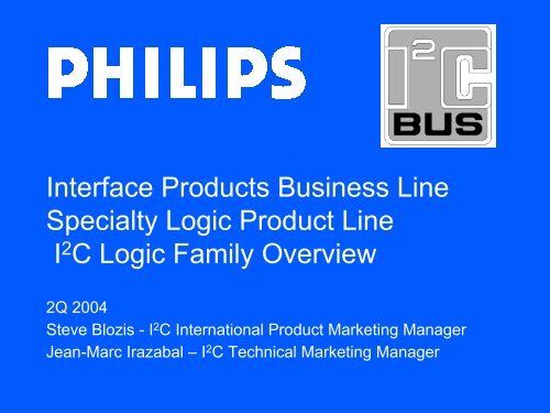 How the I2C Bus Works - EEWeb