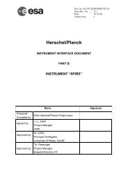 Herschel/Planck - Research Services