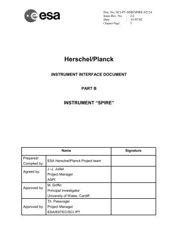 Herschel/Planck - Research Services