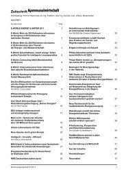 Zeitschrift - Kommunalverlag