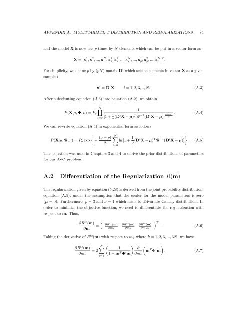 Regularization of the AVO inverse problem by means of a ...