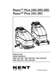 Razor Plus 24C, 28C - Euroclean