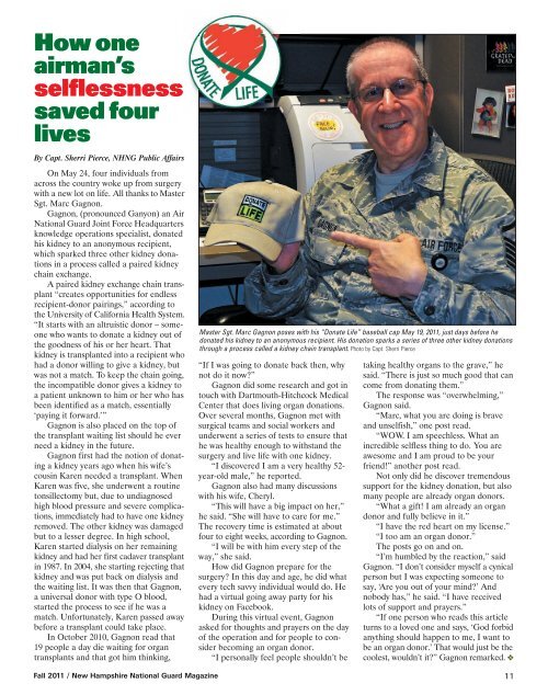 New Hampshire National Guard Magazine - Fall 2011