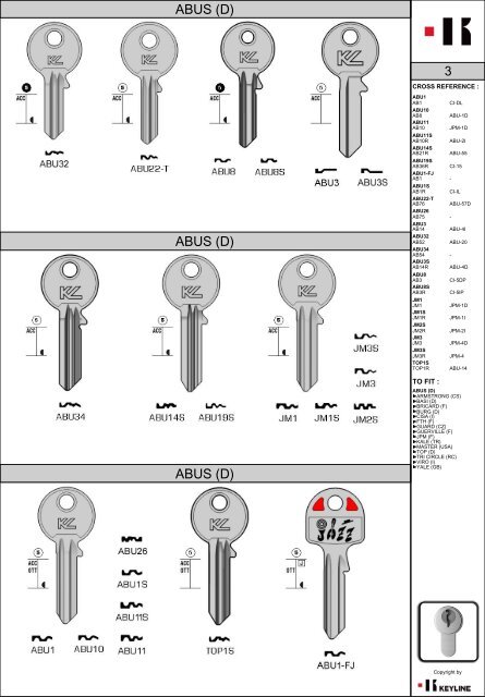 DOOR KEYS 2012