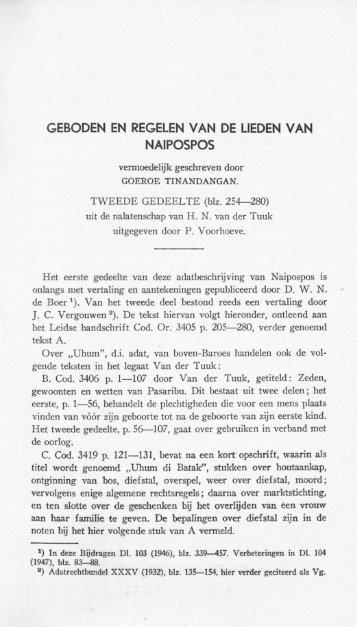 geboden en regelen van de lieden van naipospos - Books and ...