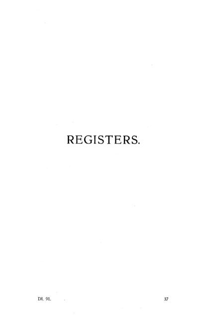 REGISTERS. - Books and Journals