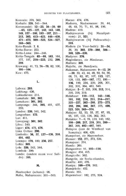 REGISTERS. - Books and Journals