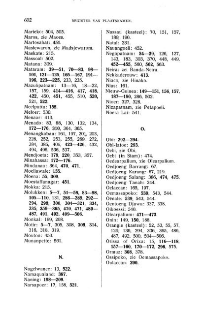 REGISTERS. - Books and Journals