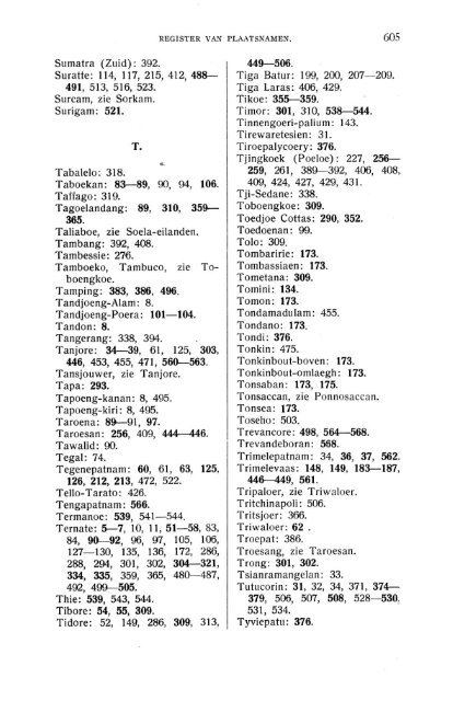 REGISTERS. - Books and Journals