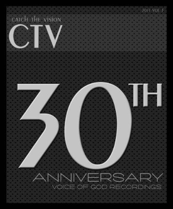 Anniversary 30TH Capta The Vision