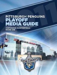 Pittsburgh Penguins Playoff Guide