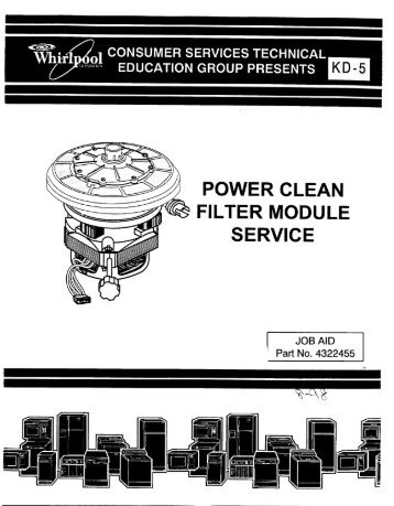 Power Clean Filter Module Service - Whirlpool