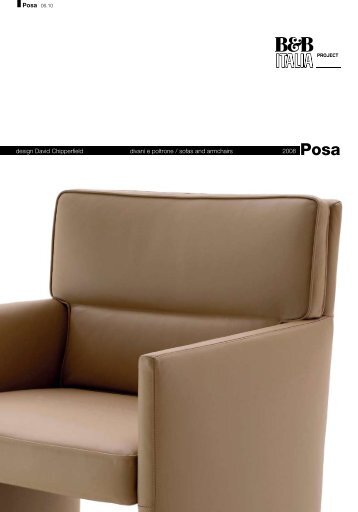 design David Chipperfield divani e poltrone / sofas and ... - Hive