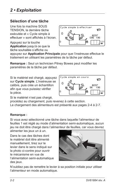 Système d'insertion OfficeRightMC DI380 - Pitney Bowes Canada