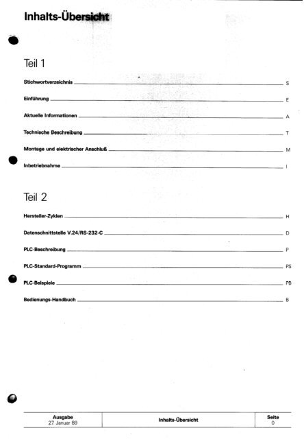 Technisches Handbuch TNC 355 - heidenhain - DR. JOHANNES ...