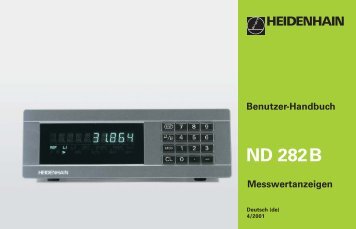 35452001 - heidenhain - DR. JOHANNES HEIDENHAIN GmbH