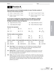 Practice B Mathnmind
