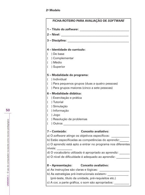 Informática aplicada à educação - Portal do Professor - Ministério da ...