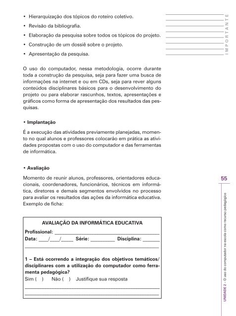 Informática aplicada à educação - Portal do Professor - Ministério da ...