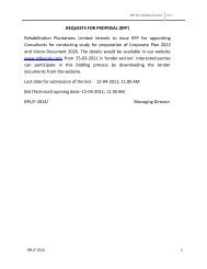RFP for consultancy services - RPL