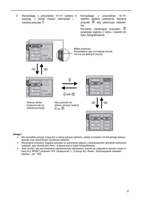 Pełna instrukcja obsługi aparatu C-5060 Wide ZOOM • Dziękujemy ...