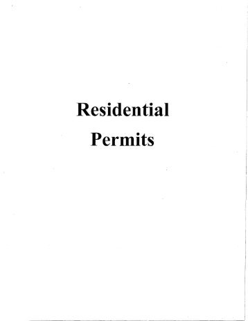 Residential Permit Application Package - Maryland State Highway ...