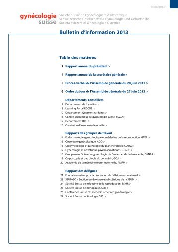 Download PDF: Bulletin d'information 2013 - SGGG