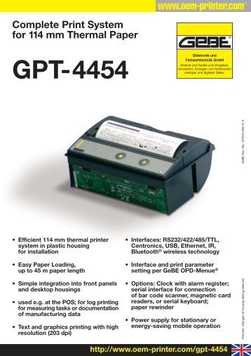 GPT-4454 - GeBE