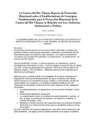La Cuenca del Río Tijuana Reporte de Protección Binacional sobre ...