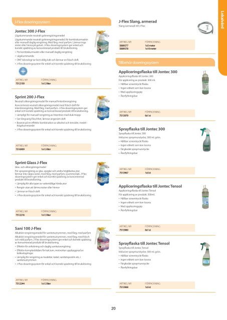 Produktkatalog 2011 - Orange Clean AB