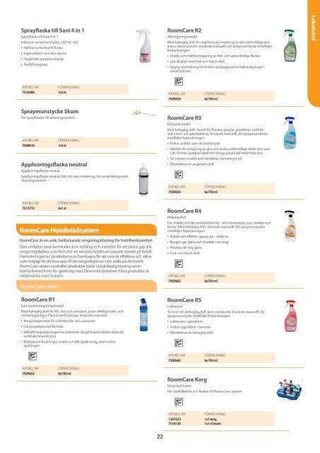 Produktkatalog 2011 - Orange Clean AB