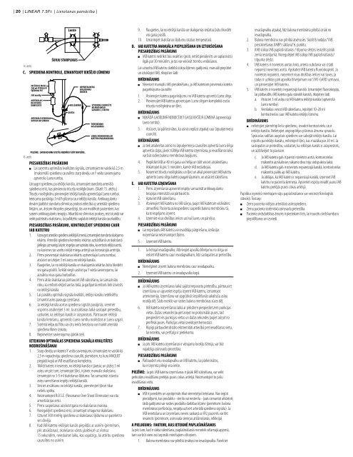 LINEAR® 7.5Fr. IAB CATHETER INSTRUCTIONS FOR USE - Maquet