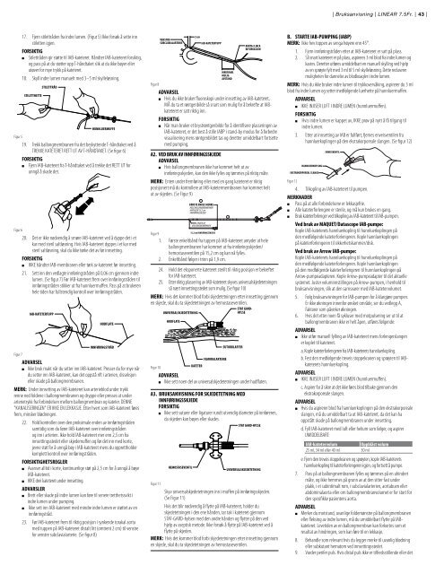 LINEAR® 7.5Fr. IAB CATHETER INSTRUCTIONS FOR USE - Maquet