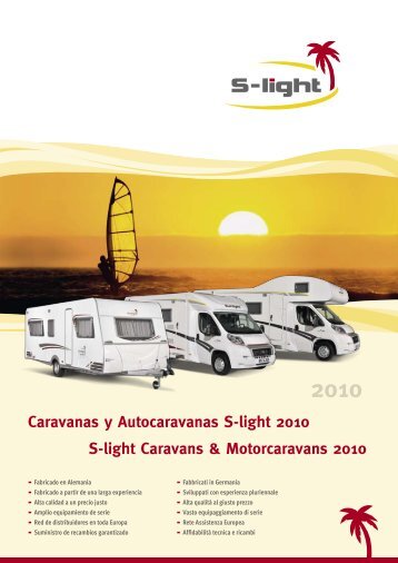 Caravanas y Autocaravanas S-light 2010 S-light ... - Expocamping