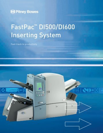 FastPac™ DI500/DI600 Inserting System