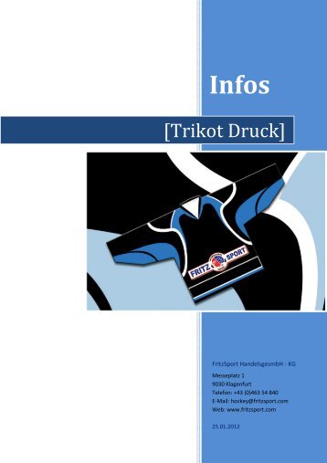 Infos - Fritz Sport
