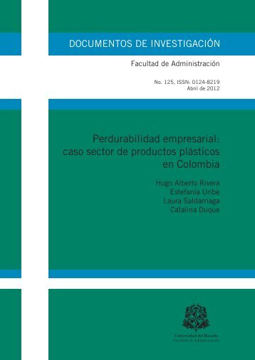 caso sector de productos plásticos en Colombia