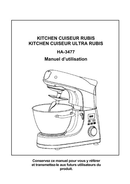 KITCHEN CUISEUR RUBIS KITCHEN CUISEUR ... - M6 Boutique