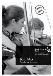 Durchblick - Annie Heuser Schule