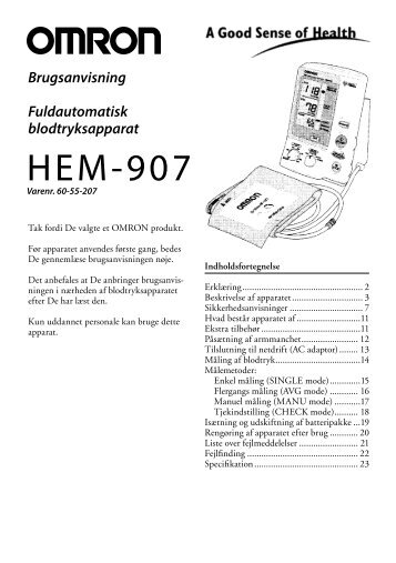 Brugsanvisning - Mediq Danmark A/S