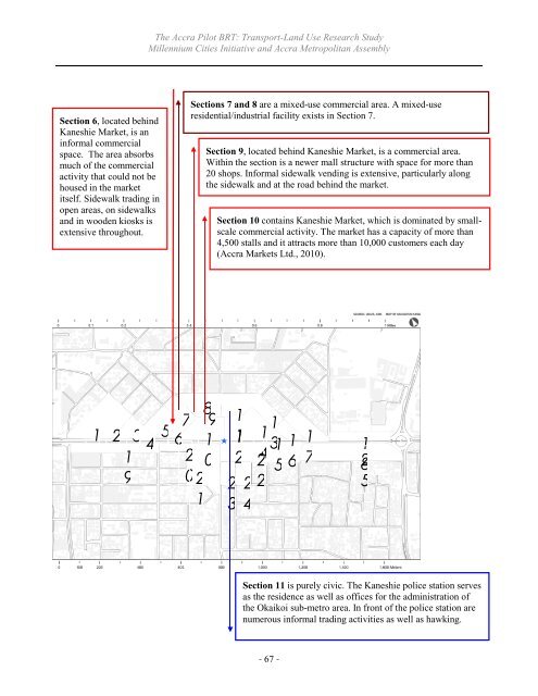 Transport-Land Use Research Study - Millennium Cities Initiative ...