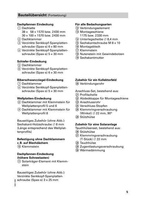 VITOSOL 100 Montageanleitung