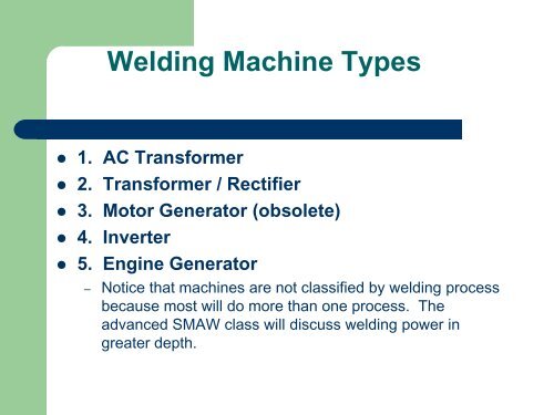 weld 1100 - shielded metal arc welding - College of Eastern Utah