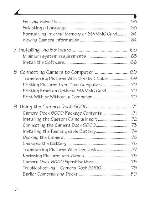 Kodak EasyShare CX6445 zoom digital camera User's Guide
