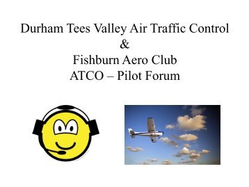 Durham Tees Valley Air Traffic Control & Fishburn Aero Club - Net