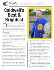 2010-05-24-CSDNewsletter - Caldwell School District