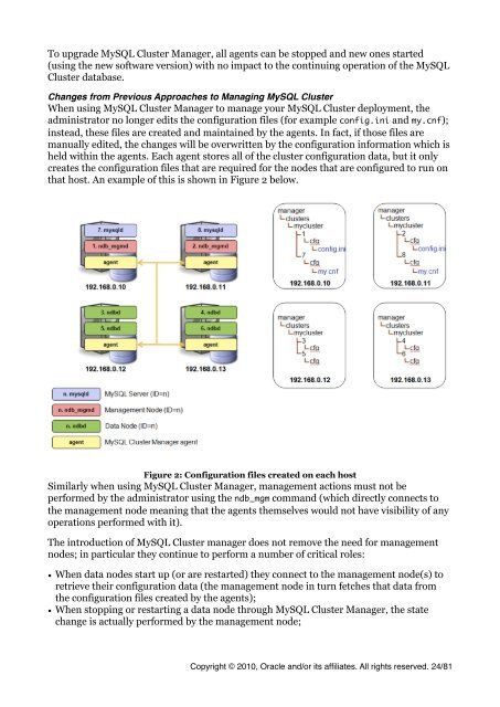 MySQL Cluster Tutorial - cdn.oreillystatic.com