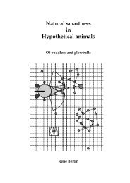 Natural smartness in Hypothetical animals Of paddlers ... - Cogprints